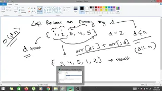 Left Rotate Array By d