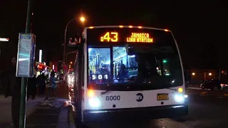 Q43 to Jamaica Long Island Rail Road Station via Hillside Avenue Announcement
