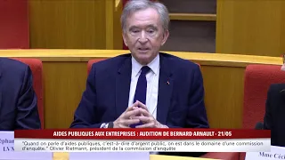 Un face à face sous tension au Sénat entre Bernard Arnault et le communiste Fabien Gay