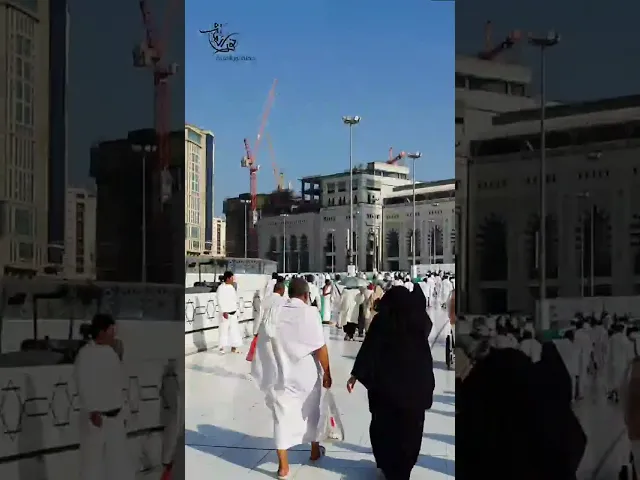 ⁣الوصول إلى مكةالعمرة الشعبانية لحملة #نور_العترة ١٤٤٤ه‍