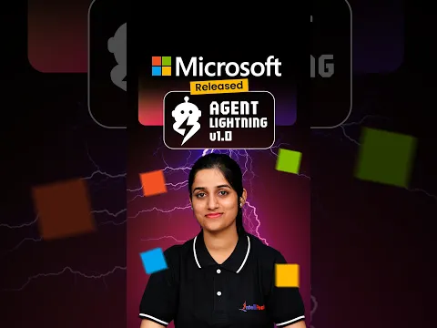 Microsoft Just Released Agent Lightning v1.0 - AI Agents Can Now Learn! #shorts