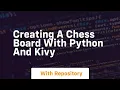 Creating a chess board with python and kivy