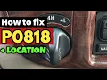 P0818 P0818 Driveline Disconnect Switch Input Circuit code p0818 p0818 obd2