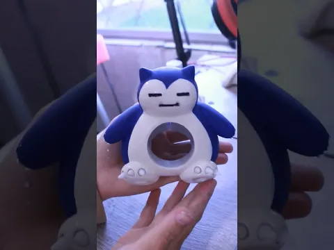 INVENTE UN POKEMON PARLANTE BLUETOOTH  #pokemon #snorlax #impresion3d