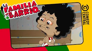 Peluzín Le Mintió Al Noruego | La Familia Del Barrio | Comedy Central LA