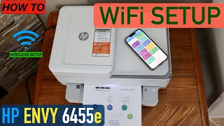 HP Envy 6455e Printer WiFi Setup