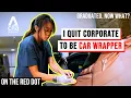 This Female Vinyl Car Wrapper Quit Corporate Marketing To Stick Stickers On Cars On The Red Dot