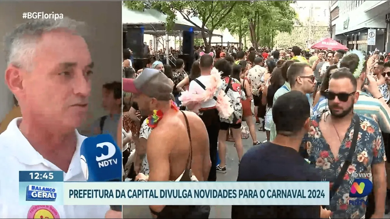 Carnaval 2024 em Florianópolis: prefeitura anuncia novidades imperdíveis