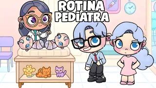 ROTINA DIA DE PEDIATRA DOS GÊMEOS 🩺🍼 AVATAR WORLD ROTINAS E HISTÓRIAS 