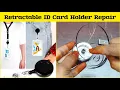 Retractable Id Card Holder Repair How to Repair Id Card Holder Repairing a Badge Holder