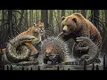 Porcupine vs Puma, Anaconda, Grizzly Bear \u0026 Monitor Lizard - Who SURVIVES?