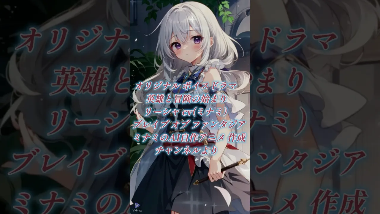 ブレイブ オブ ファンタジアstoryボイス リーシャcv (ミナミ) 英雄と冒険の始まり Ai ボイスドラマ 喋るアニ