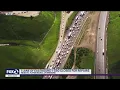 Eastbound 580 traffic is backed up for miles near Livermore