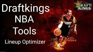 Draftkings NBA Lineup Optimizer Create Winning Lineup 2018
