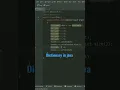 dictionary in java