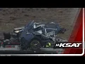 Nearly all lanes on Interstate 35 closed after vehicle destroyed in crash