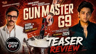Gun Master G9 Teaser Review | High-Voltage Action & Powerful Screen Presence! 🔥