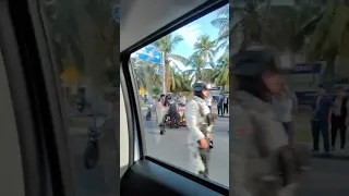 Motorcyclist Injured in Cancun Accident
