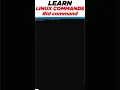 Linux Command Line Practicals for Beginners - ID command