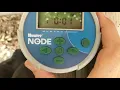 Hunter Node TImer manual cycle setting tutorial instruction