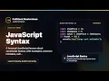 JavaScript Syntax Explained FullStack Masterclass JavaScript Course