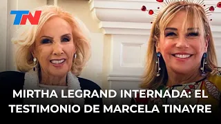 “Le pasa por salidora”: el divertido mensaje de Marcela Tinayre sobre la salud de Mirtha Legrand