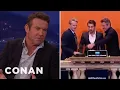 Dennis Quaid Broke The Stock Exchange Gavel CONAN on TBS