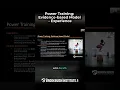 Power Training Evidence-based Model - Experience