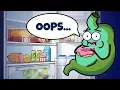 Your Organs React to Late Night Snacks Organismo