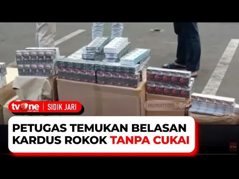 Rumah Kontrakan Jadi Gudang Rokok Ilegal Tanpa Cukai