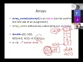 Lecture 8 C Arrays More details