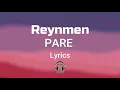 Reynmen - Pare ( Lyrics-sözleri )