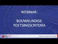 Download Lagu Webinar: Bouwkundige toetsingscriteria