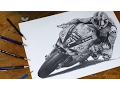 Download Lagu Drawing Shane 'Shakey' Byrne Ducati Panigale 2016 BSB Champion by Billy