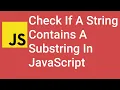 How to check if a string contains a substring