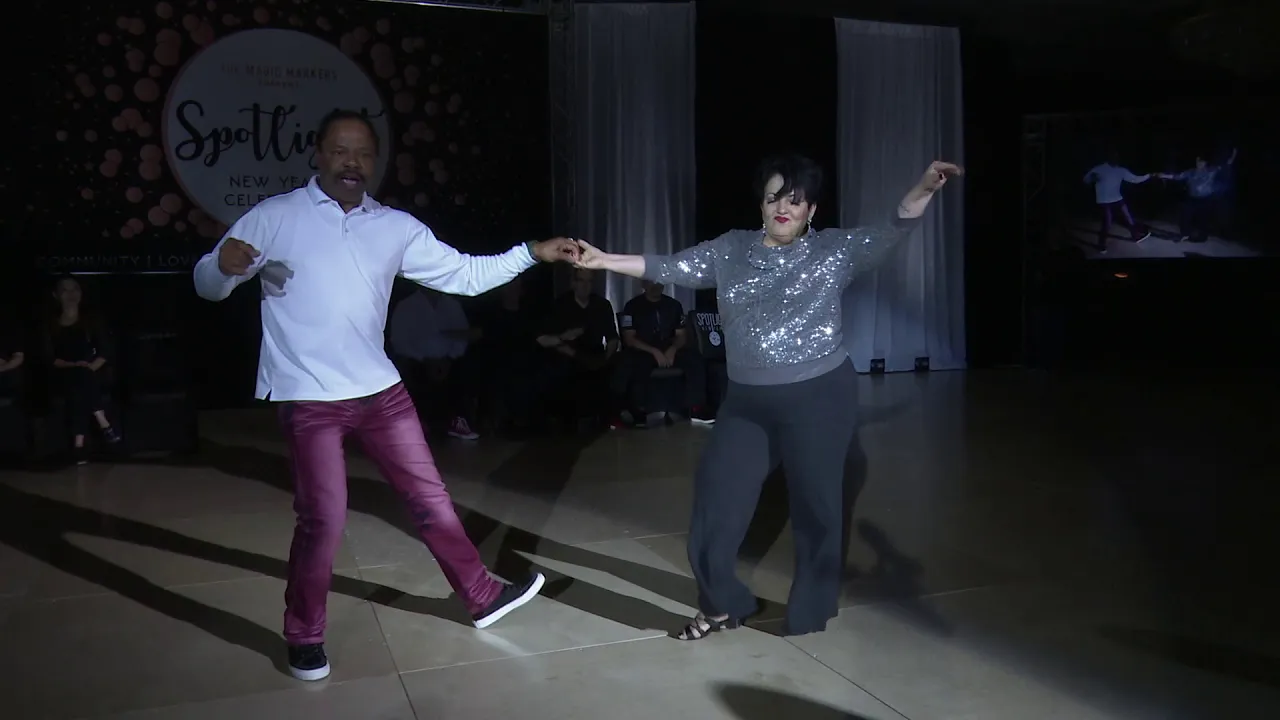 Spotlight New Years 2019 2020 Masters Open Jack & Jill Ronald Fisher & Susan DeFelice