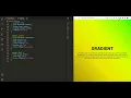 Linear-gradient generator HTML CSS