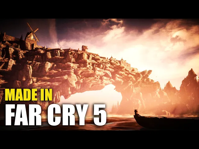 Making Solitude from Skyrim in Far Cry 5! (PS4)