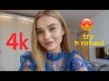 Download Lagu 4k white transparent try on haul | see everything | transparent lingerie \u0026 bikini try on haul (2025)