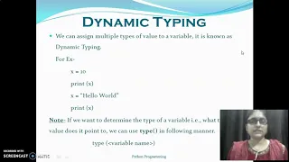 Class11 Science Fundamentals Typing in Python