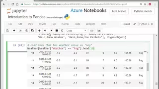Introduction to Pandas - Part 3