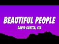Download Lagu David Guetta \u0026 Sia - Beautiful People (Lyrics)