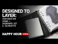 Designed to Layer Continuation Cover Dashboard Set Silhouette Dashboard Happy Hour