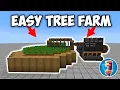 How to Make Easy Tree Farm in Create Mod for Minecraft 2026