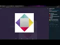 Simple pure CSS logo with only 3 declarations