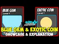 New Blue Gem Exotic Coin Showcase Explanation ASTD