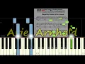 VEN ESPIRITU SANTO - BARAK - Piano Tutorial Cover Facil + Partitura PDF Sheet Music Easy Midi