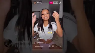 ftnbae twerking ig live