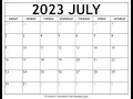 How to get free printable July 2023 calendar - Axnent