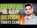 Actual SQL Question Asked in Accenture Accenture Hiring 2025 Preparation Solutions Out